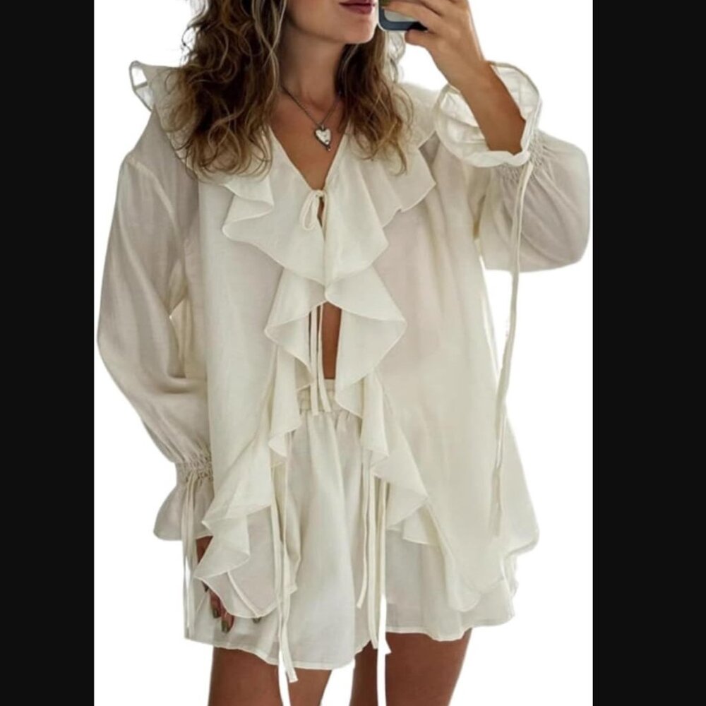 Ruffled outfit